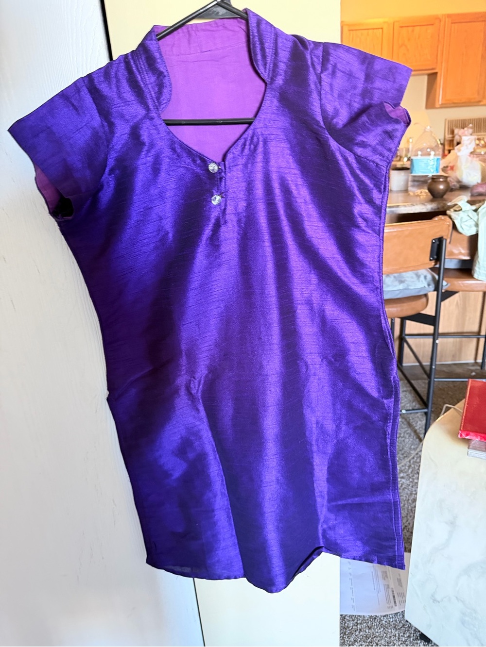 Purple Women's Tunic or Kurta Elegant-